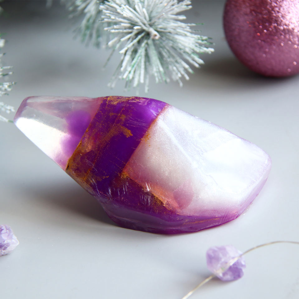 Savon en cristal