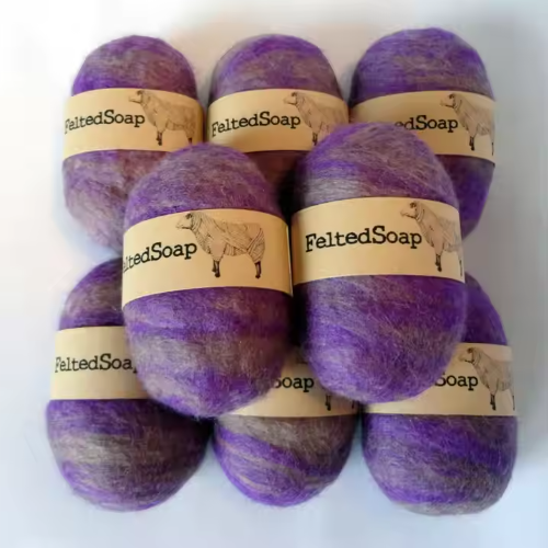 Felted Wool Soap