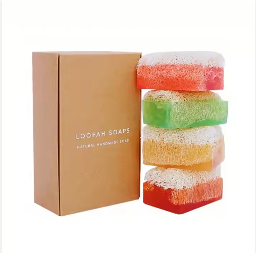 Private Label Loofah Soap Bar