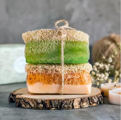 Loofah Soap Bar