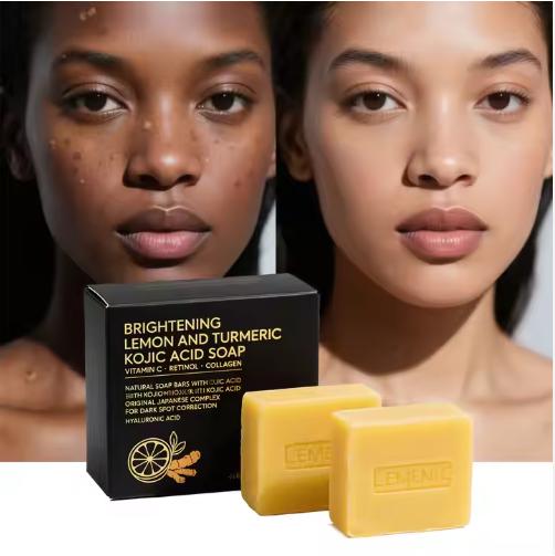 OEM Lemon Turmeric & Kojic Acid Soap