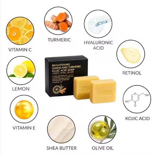 Lemon Turmeric & Kojic Acid Soap