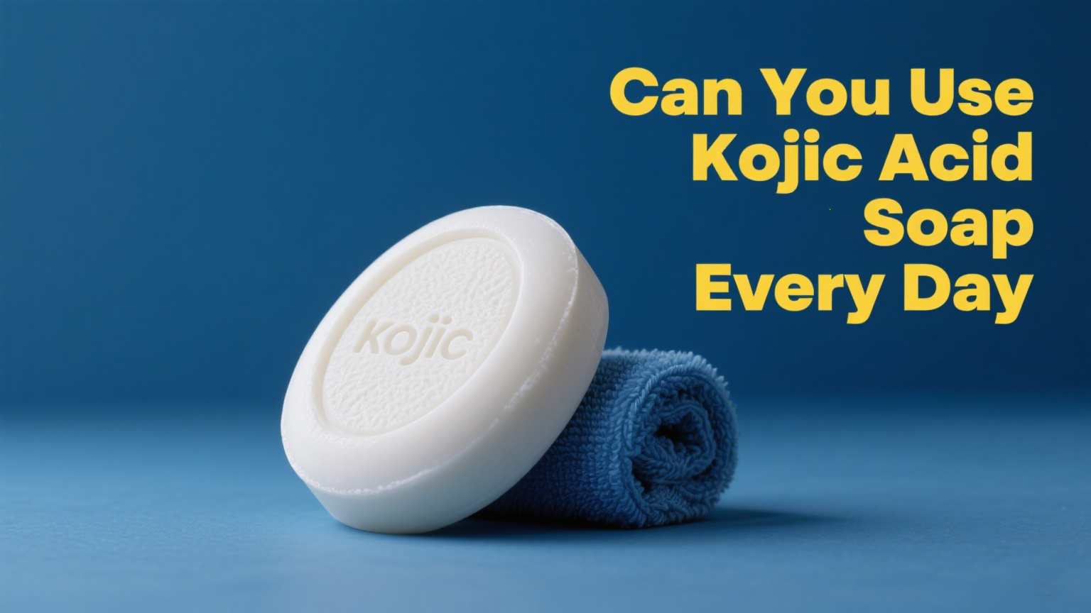 Can You Use Kojic Acid Soap Every Day? Here's What You Need to Know