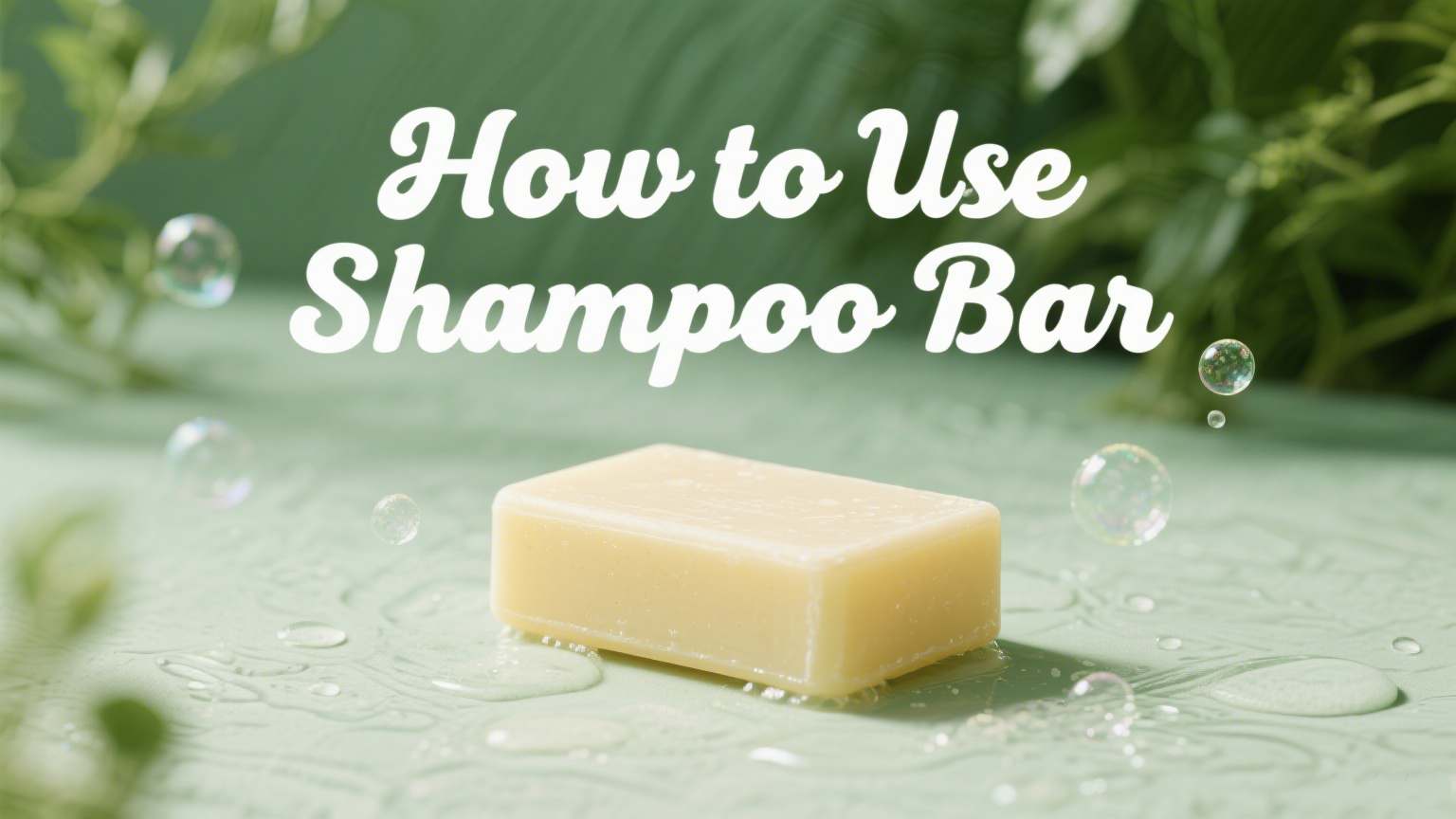 How to Use Shampoo Bar – A Complete Guide for Beginners