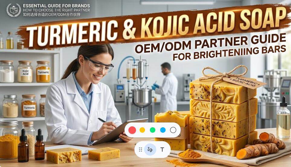 Turmeric And Kojic Acid Soap Supplier: How To Choose The Right OEM/ODM Partner For Brightening Bars