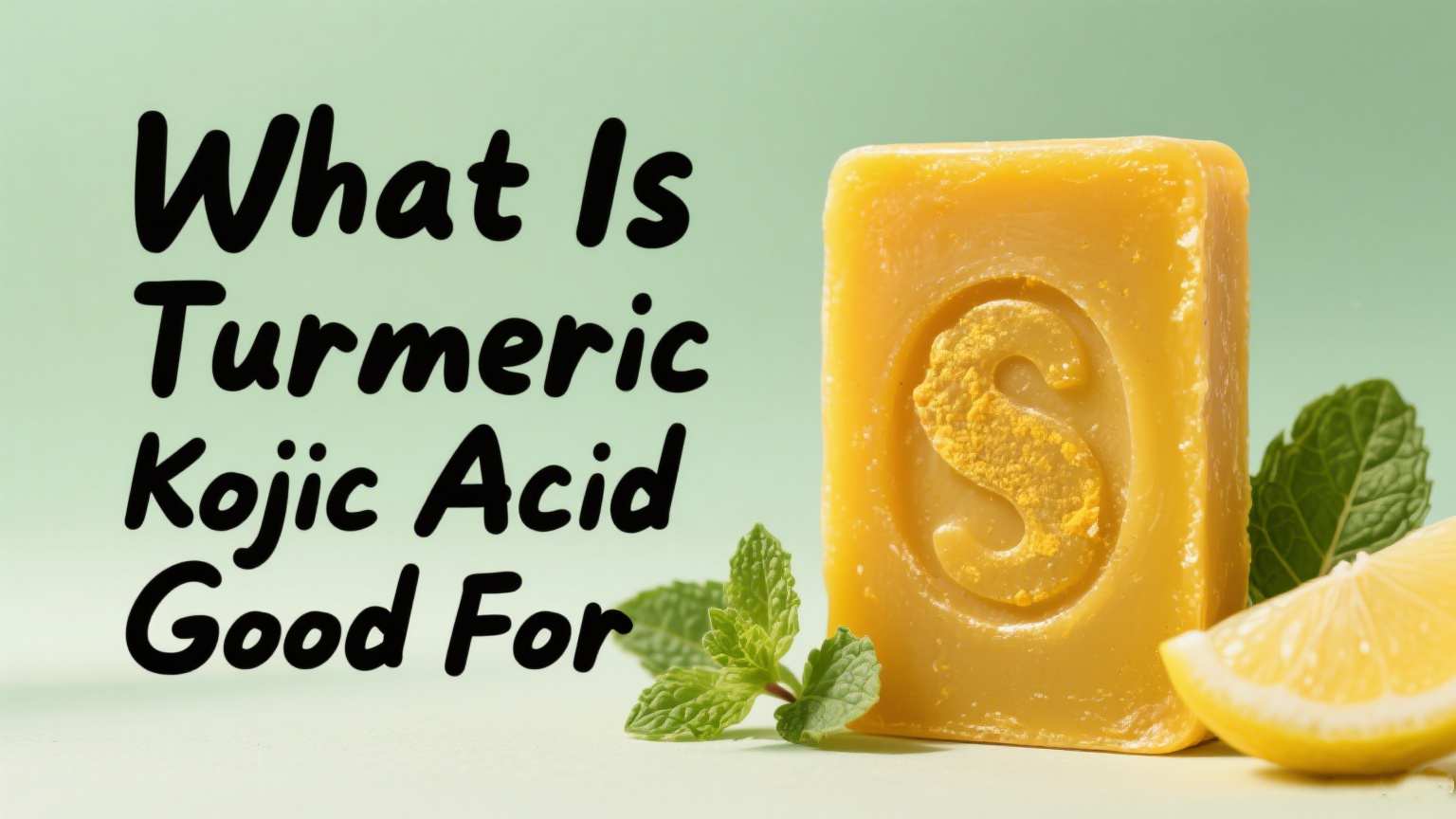 Turmeric Kojic Acid Soap Turmeric Kojic Acid Soap