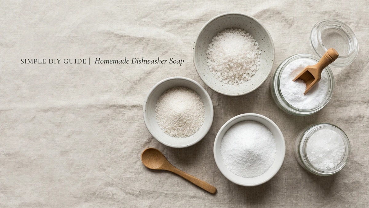 How To Make Homemade Dishwasher Soap: A Simple DIY Guide