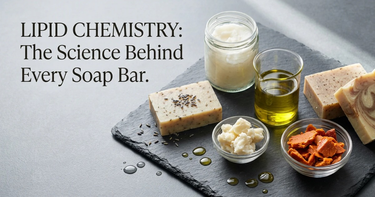 The Science of Oils and Fats in Soap Making: How Lipid Chemistry Shapes Every Bar