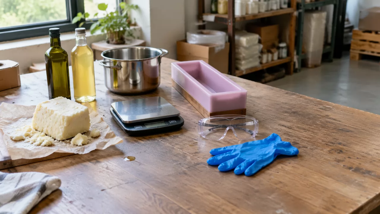 Cold Process Soap Making Supplies: What to Buy First